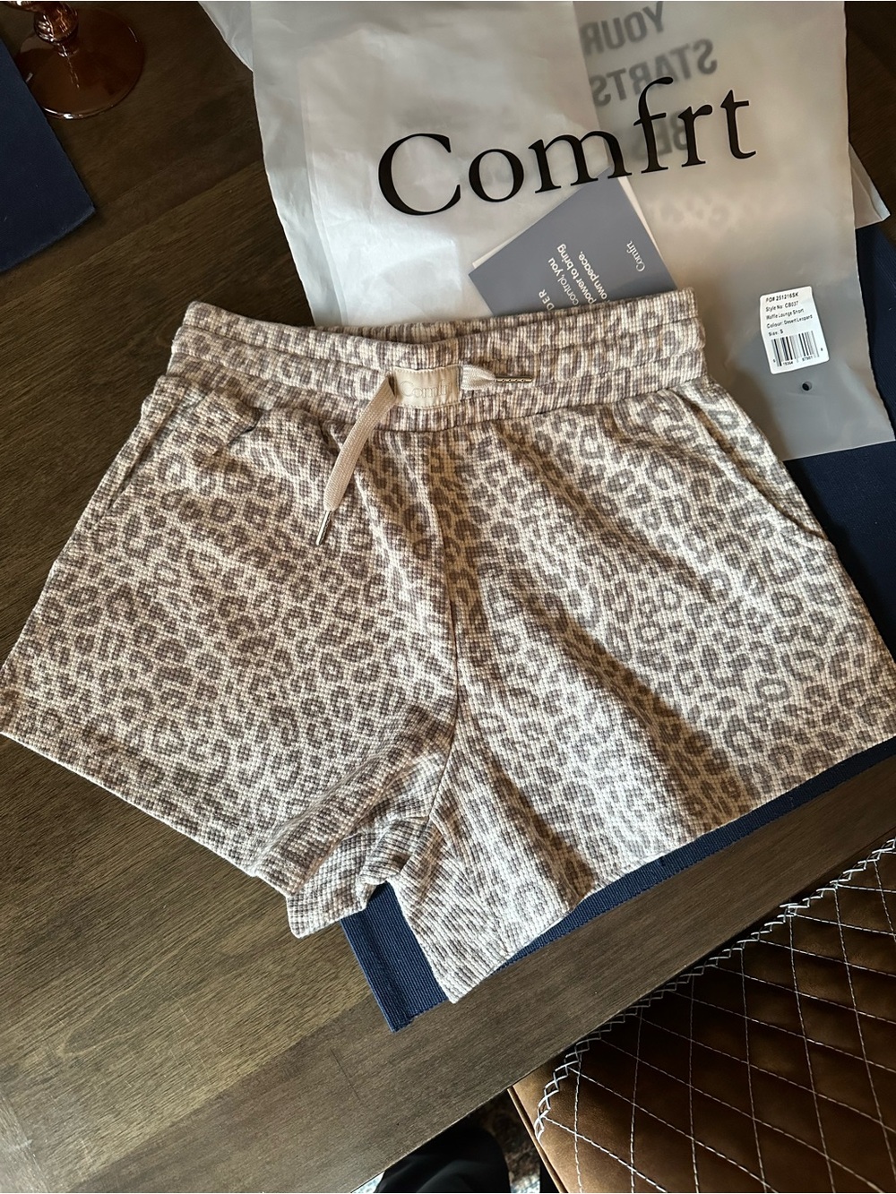 Comfrt Waffle Lounge Short